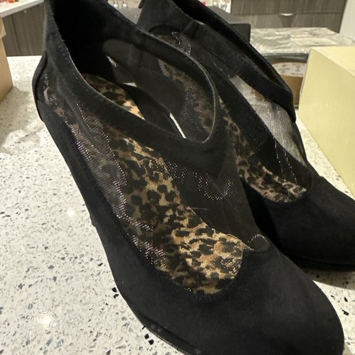 Next new black suede mesh - mesh, boot