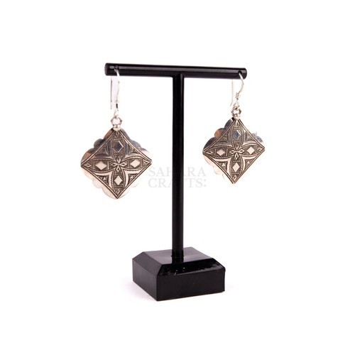 Tuareg earring silver ethnic - earring,,