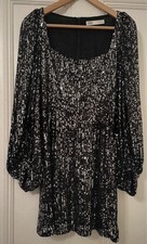 Stunning Zara Black & Silver