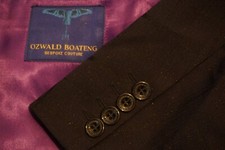 Ozwald Boateng Black Glitter