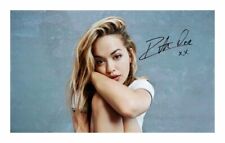 RITA ORA AUTOGRAPH SIGNED PP