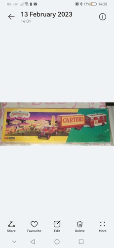 Corgi showmans 16501 scammell - 16501,