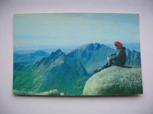 Arran postcard summit of - arran,