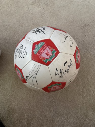 Liverpool signed football - liverpool,