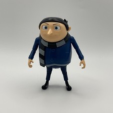Minions: The Rise of Gru Young Gru Collectible Blue Kids Action Figures Toy #b1