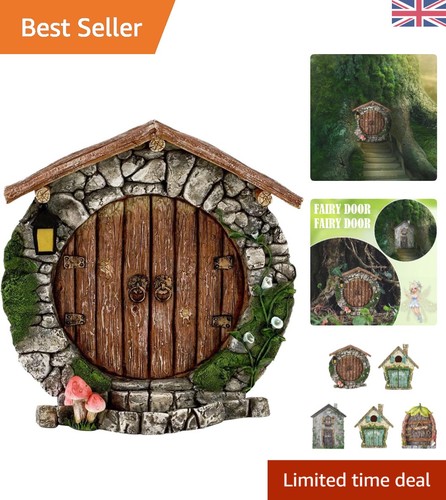 Rustic miniature fairy door - rustic,