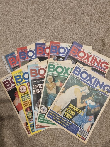 Amateur boxing scene - amateur, magazines
