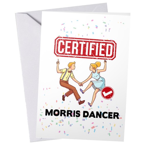 Funny certified morris - morris, dancer