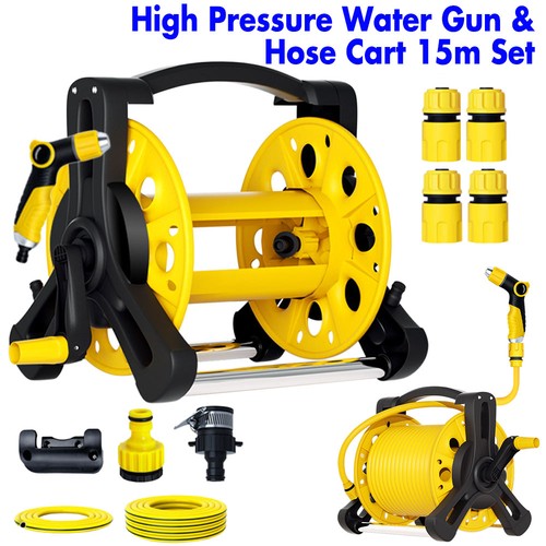 15m hose reel cart with - hose,