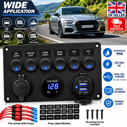 Gang 12v 24v campervan - gang,