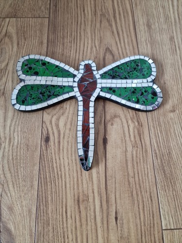 Fused glass mosaic tiles - fused,