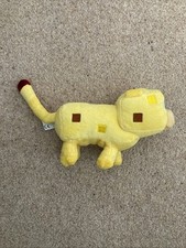 Minecraft Movie Mojang Ocelot Plush Soft Teddy 20cm RARE