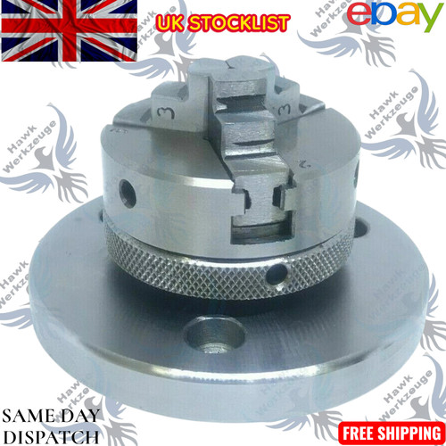 50mm jaw self centering - 3-jaw, self-centering