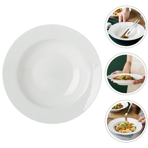 White ceramic food - white,