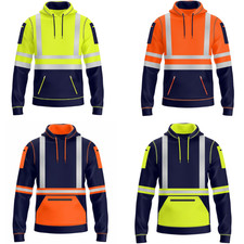 High vis storm pullover hoodie - pullover,