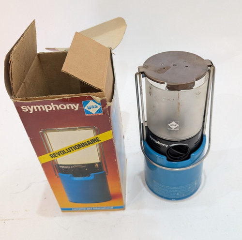 Vintage camping gaz - gaz, symphony