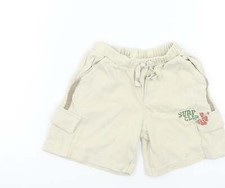 Babble Boom Boys Beige Cotton