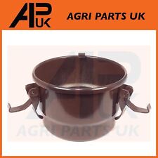 Oil Bath Air Filter Bowl Bottom + Clips for Massey Ferguson FE35 135 240 Tractor