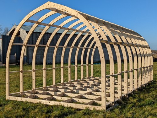 Glamping pod frame kit 2m - pod, 4.2m