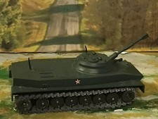 VINTAGE Solido 207 Russian Amphibious Tank PT 76 1/50 in original box 1962