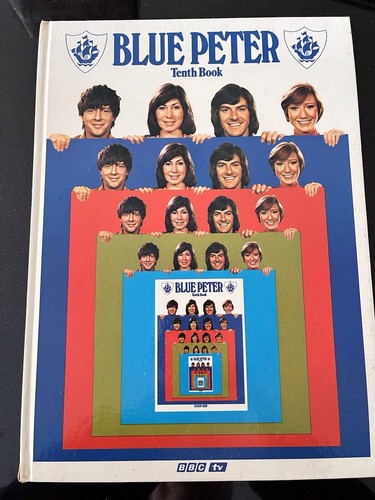 Blue peter tenth - blue, book