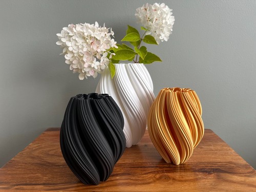 Vase ornamental swirl - vase,