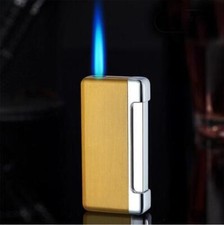 Cigarette Torch Lighter Ignition Metal Jet Lighter Blue Flame Refillable Cigar