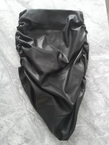 Lipsy black faux leather - faux, boob