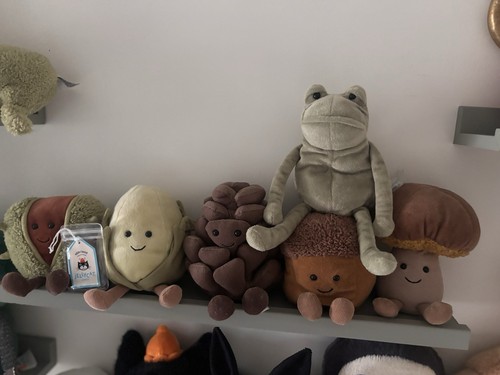 Jellycat little fergus frog - fergus,