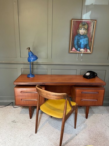 Teak desk plan circa - teak, g