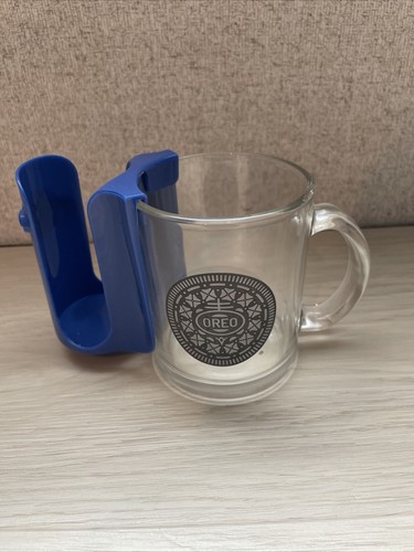 Oreo dunk glass milk cup - glass, cup/mug