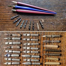 Dip Pens And Vintage Dip Nibs