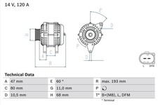 Alternator For Iveco Daily