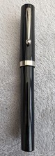 Sheaffer Vintage Fountain Pen Cartridge Fill, Italic F Nib, Black Plastic