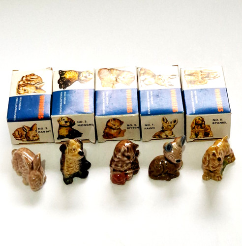 Wade whimsies set complete 5 - 1,
