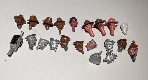 Mixed model soldier heads - 21,