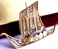 Beautiful Danish Gold Sterling