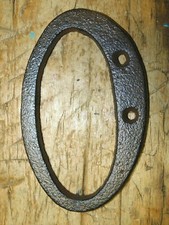 Rustic BROWN Cast Iron Metal