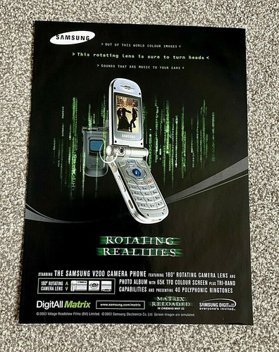 Vintage 2003 magazine advert - ,