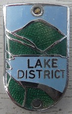 WALKING STICK BADGE WITH PINS