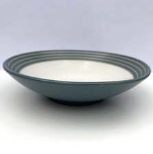 Denby 1809 Intro Grey Stripes Cereal/Soup/Dessert Bowl