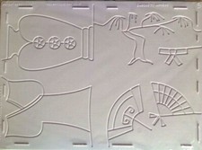 Glitter Girls Keepsake Card Crafts Embossing Board Eastern Promise New