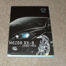 Mazda RX8 Sport Pack Brochure