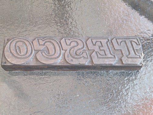 Letterpress metal printing - letterpress,