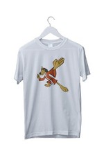 Hong Kong Phooey Karate Chop T Shirt 70s 80s Cartoon Retro S M L XL 2 3 4 XL 