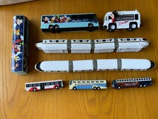 Walt Disney gold and silver  Monorail system  matchbox Disney parks coach &more