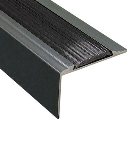 Aluminium stair nosing - aluminium,