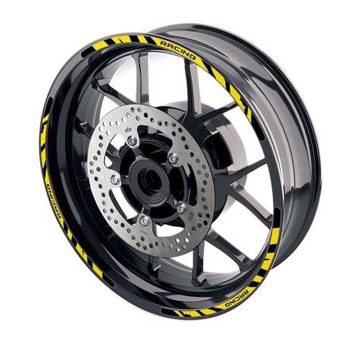 Yellow wild2 wheel - wheel, sticker