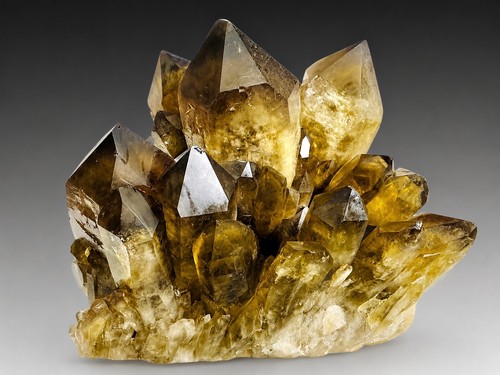Large citrine smoky quartz - large,