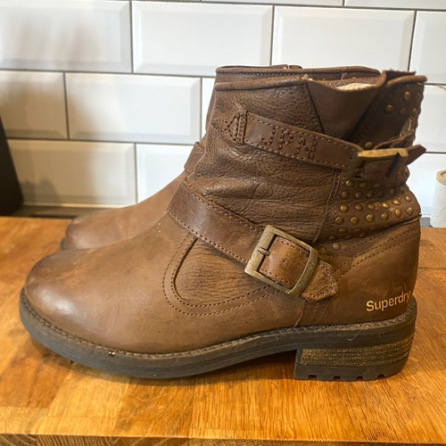 Superdry hurbis womens brown - superdry,